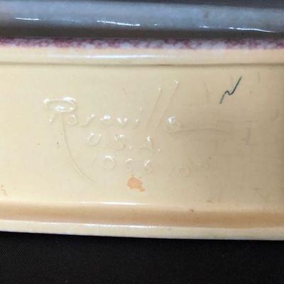 C. 1951 Rooseville Windowbox Tulip Planter # 1056-10  (Note damage) Item # 429