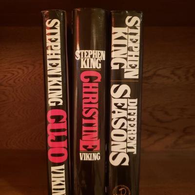 Lot 119: Stephen King (3) 1st Edition Books