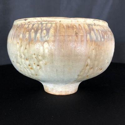 Lot of 2 WAA Signed Studio Pottery Pieces Bowl & Vase Lot # 424