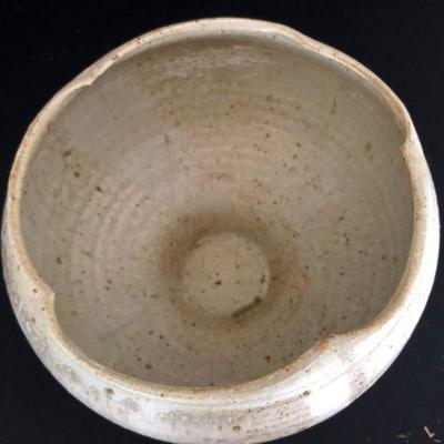 Lot of 2 WAA Signed Studio Pottery Pieces Bowl & Vase Lot # 424