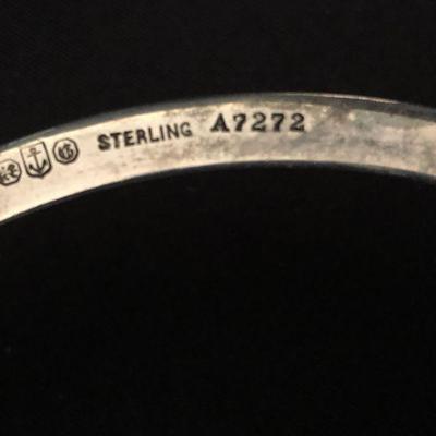 Sterling Silver Wine Holder 5"D & Bookmark S.P. Sheffield Silver Lot # 431