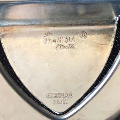 Sterling Silver Wine Holder 5"D & Bookmark S.P. Sheffield Silver Lot # 431