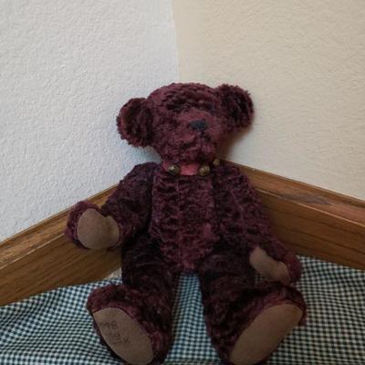 Lot 133: 1998 Judy Senk Small Bear with Bells