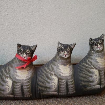 Lot 142: Descending Plush Cats