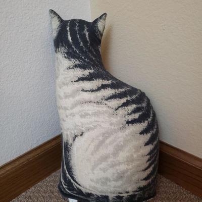 Lot 143: Plush Sitting Cat