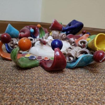 Lot 146: Cottura Jesters Ceramic Mask