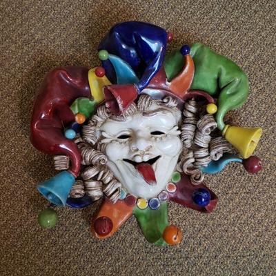 Lot 146: Cottura Jesters Ceramic Mask