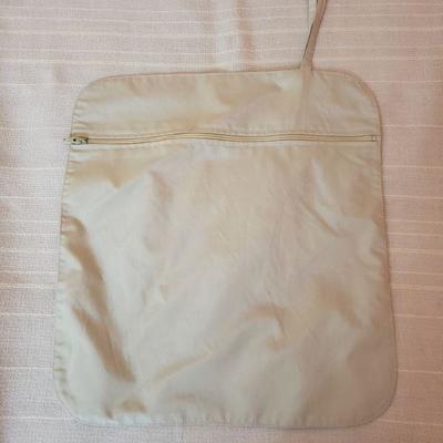 Lot 150: Burberrys Cream Trench with Carrying Bag