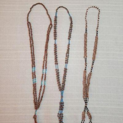 Lot 165: Tribal Beaded Necklaces (3)