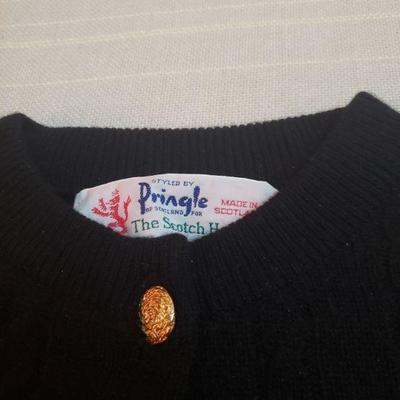 Lot 172: Scotch House Black Cashmere Sweater