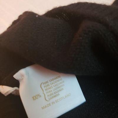 Lot 172: Scotch House Black Cashmere Sweater