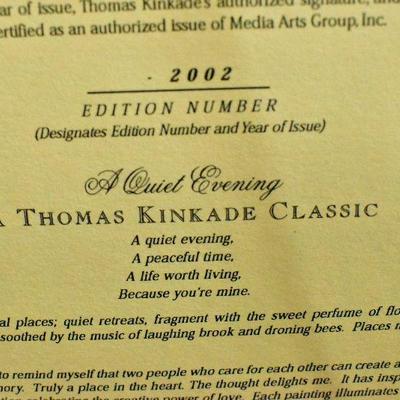 Lot 63:  Thomas Kinkades 