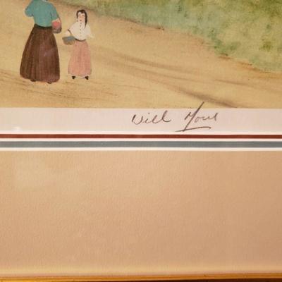 Lot 192: Original Artwork "Quilt Sale" Signed & Numbered
