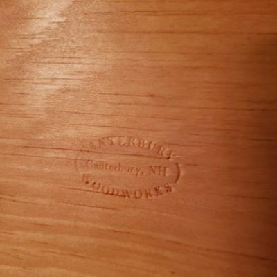 Lot 200: Canterbury Woodworks Box with Soap Eggs