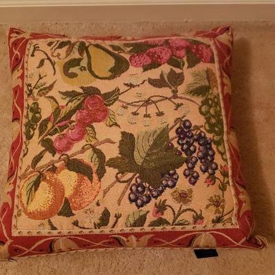 Lot 205: Capisserie Tapestry Decorative Pillow 