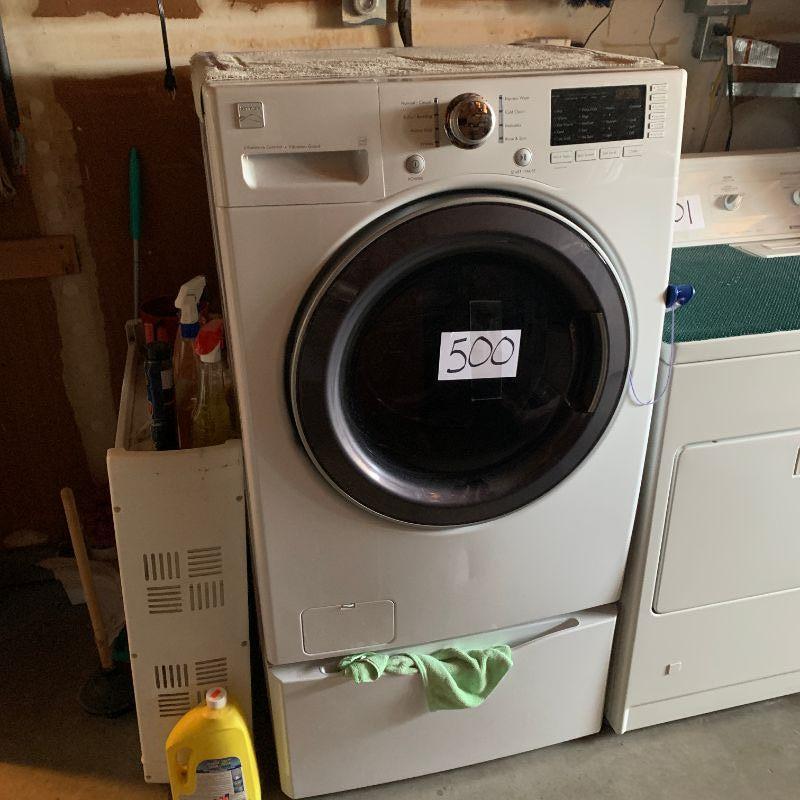 Lot 500 Kenmore front loading washing machine