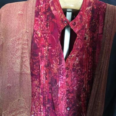 5 Pcs Size XL-1X Talbots Coldwater Creek Tumbleweeds Curated by our stylist: Blouses Vest Pants Lot#153Duster Jacket