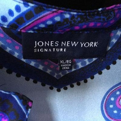 Curated Collection Purple / Eggplant / Aqua XL - One Size: Coldwater Creek Dragon Fly, Jones New York, Mission Canyon LOT#155