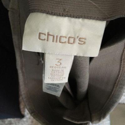 Curated by our Stylist - Collection of 6 pcs Tan / Black Size LG, XL, 1X Coldwater Creek, Chicos, Picadilly LOT#156