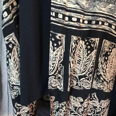 Curated by our Stylist - Collection of 6 pcs Tan / Black Size LG, XL, 1X Coldwater Creek, Chicos, Picadilly LOT#156