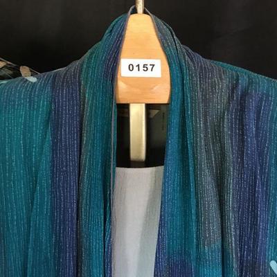 Curated 6 Pieces of Jade / Emerald & Black Blouses Pants Jackets Shirts: Simple People, Soft Surroundings, Chicos, Coldwater Creek...