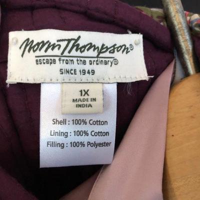 5 Pcs Wine Navy and Mauve Collection curated by our Stylist Size XL, XXL, 1X Norm Thompson, Soft Surroundings, Blue Fish, Acitve Life #160
