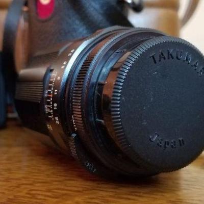 LOT #214: Vintage 35mm Camera Accessory Bundle (Lens, Brush and Flash w/ Case)