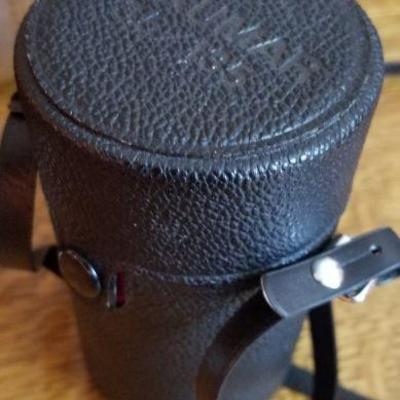 LOT #214: Vintage 35mm Camera Accessory Bundle (Lens, Brush and Flash w/ Case)