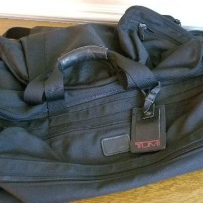 LOT #216: TUMI Soft Large CANVAS Travel Bag