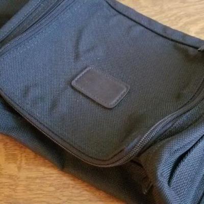 LOT #217: TUMI  Soft Travel Bag with Small Makeup/Personals Bag