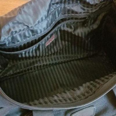 LOT #217: TUMI  Soft Travel Bag with Small Makeup/Personals Bag
