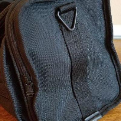 LOT #217: TUMI  Soft Travel Bag with Small Makeup/Personals Bag