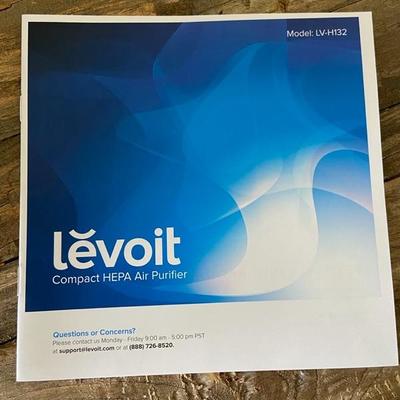 LEVOIT compact HEPA air purifier