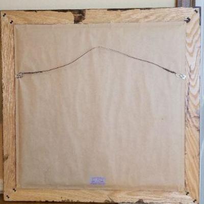 LOT #228: Navajo Square Framed Sandpainting 