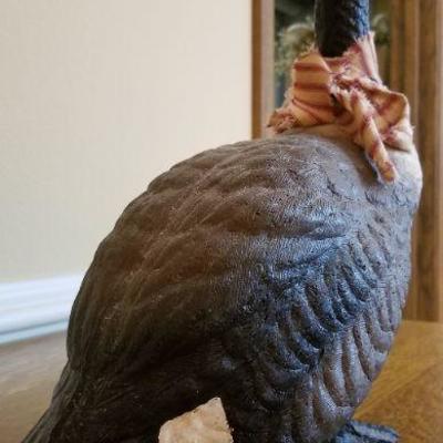 LOT #233: Wood Carved Duck Signed and Dated