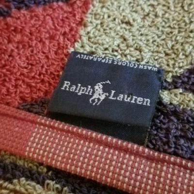 LOT #237: Vintage Ralph Lauren Towel Set