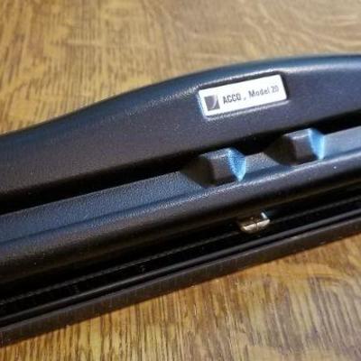 LOT #242: (2) 3-Hole Paper Punch Tools
