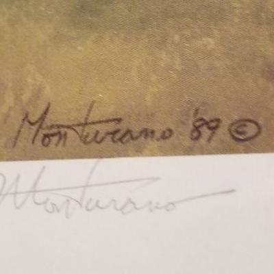 LOT #262: Caesar Monurano 1989 Signed Lithograph