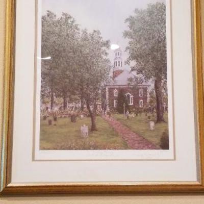 LOT #262: Caesar Monurano 1989 Signed Lithograph