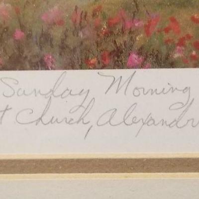 LOT #262: Caesar Monurano 1989 Signed Lithograph