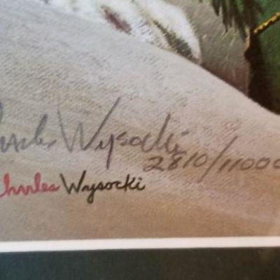 LOT #267: Charles Wysocki Snow Day SIGNED AND NUMBERED 