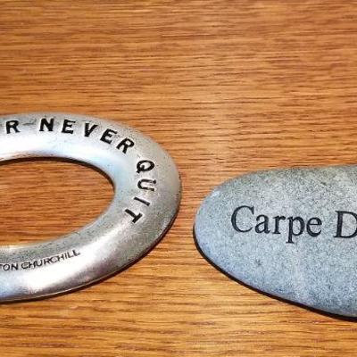LOT #270: (2) Motivational Trinkets