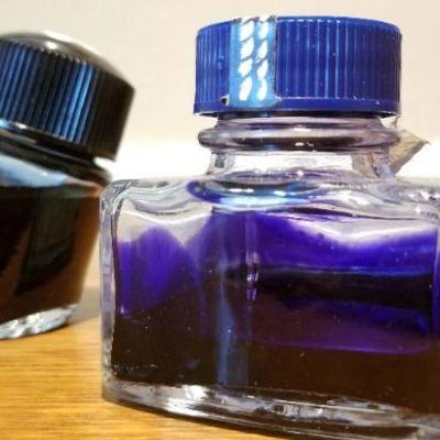 LOT #271: Mont Blanc and Wagner Ink (Wagner 1/3, Montblanc Full)