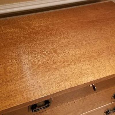 LOT #278: Vintage STICKLEY File Storage Cabinet Two Drawer