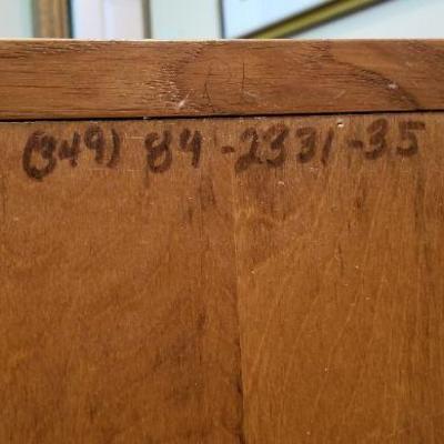 LOT #279: Vintage STICKLEY Storage Cabinet w/ drawer