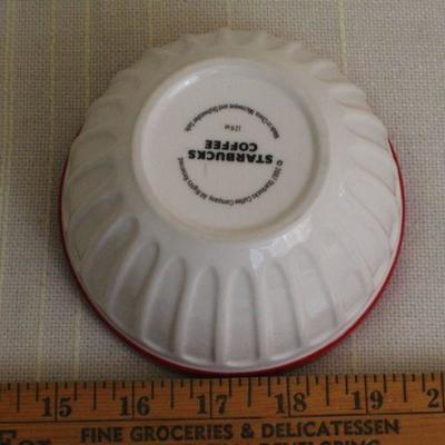 LOT #287: (4) Colorful Starbucksâ„¢ Bowls