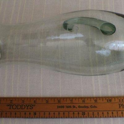 LOT #291: (2) Glass Pitchers