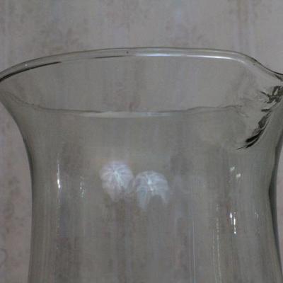LOT #291: (2) Glass Pitchers