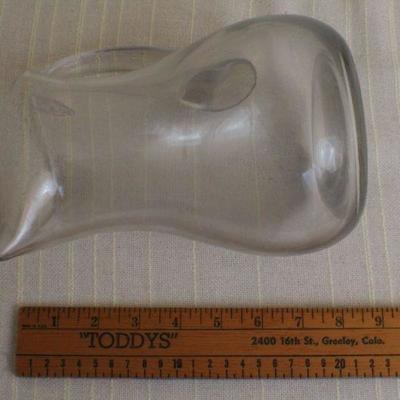 LOT #291: (2) Glass Pitchers