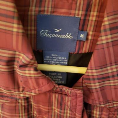 Lot 308: FaÃ§onnable Plaid Quilted Puffer Vest